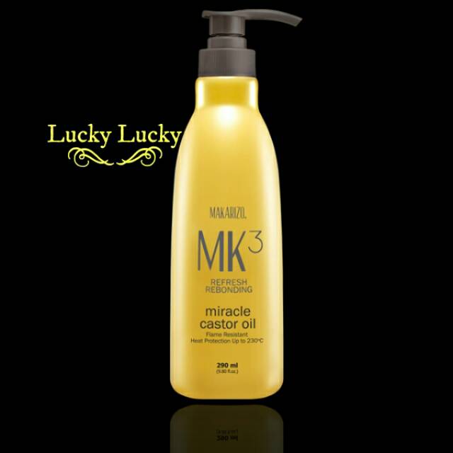 Makarizo MK3 Refresh Rebonding Miracle Castor Oil 290ml