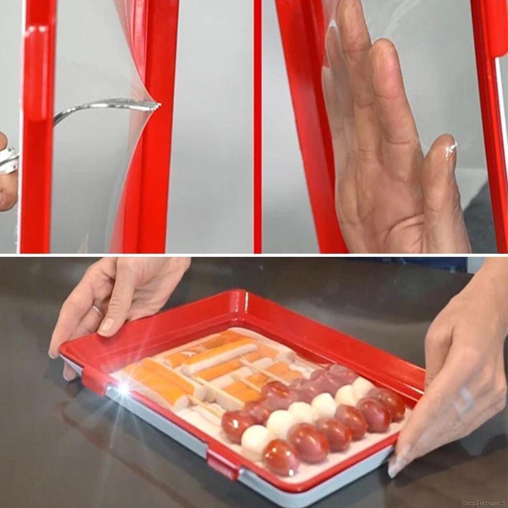 Clever Food Tray Food Cover Kekinian Creative Food Preservation Tray