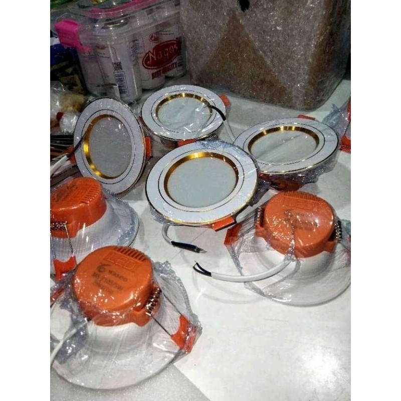 Lampu LED Plafon 3 Warna || Lampu Downlight 3 Warna 5 Watt