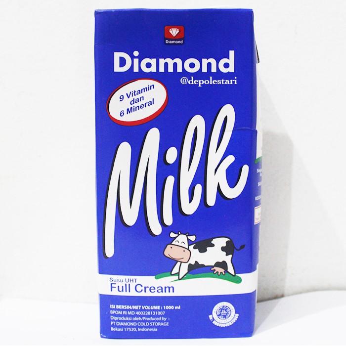 

Susu UHT Diamond Full Cream 1liter
