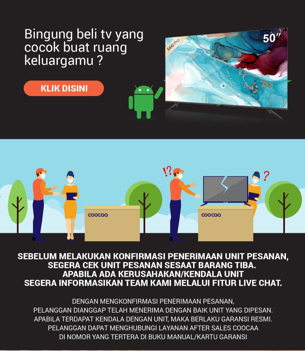 Toko Online Coocaa Official Store | Shopee Indonesia