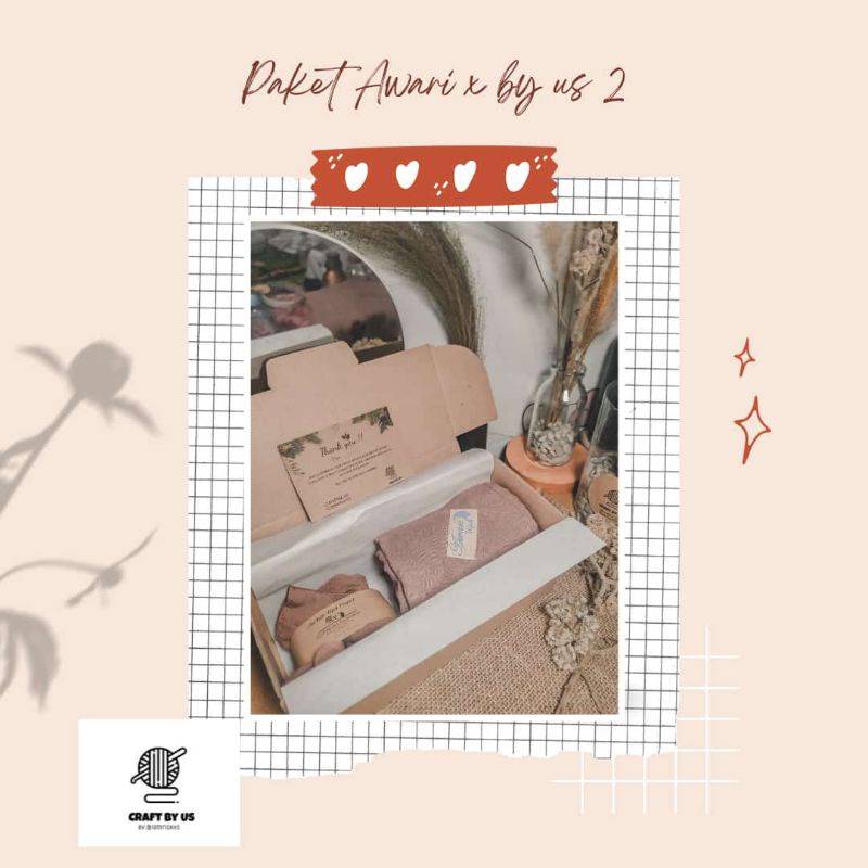 

paket awari 2/hampers hijab/kado/hadiah