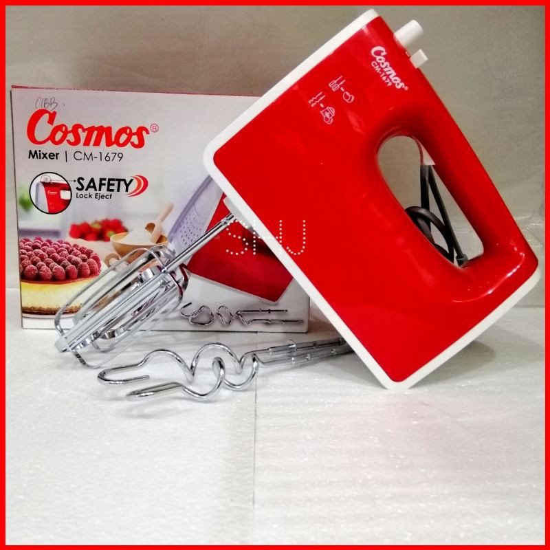 COSMOS HAND MIXER TURBO CM-1679 / CM1679 / CM 1679 ORIGINAL DAN RESMI
