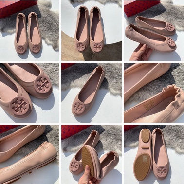 [Instant/Same Day] Original TB  stb01   stb02   Ori  Sheepskin ladies flat shoes flat shoes  xie