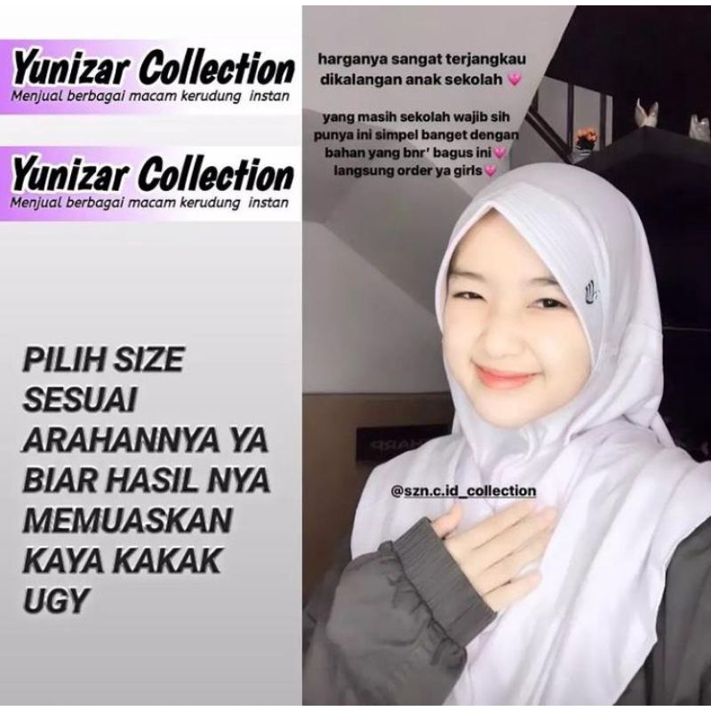 JILBAB KERUDUNG SEKOLAH (ORIGINAL) SZN.C.ID_COLLECTION