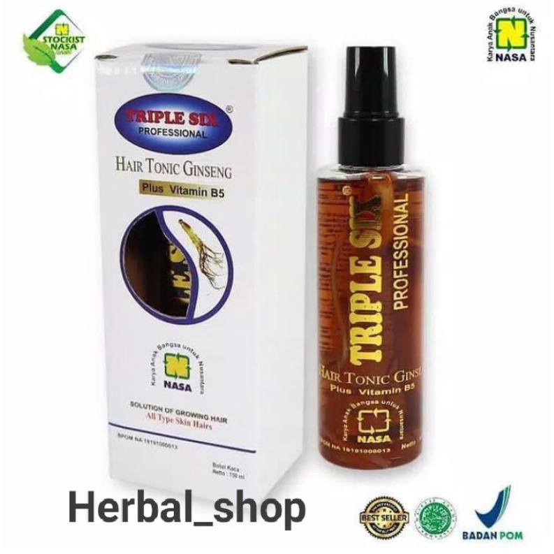 TRIPLESIX NASA - HAIR TONIC - PENUMBUH RAMBUT CEPAT