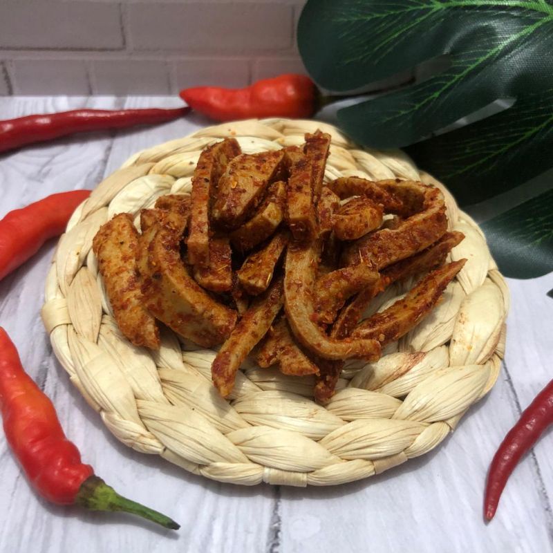 Basreng Kriuk Medok 500 gr (setengah kilo) Pedas Daun Jeruk/Pedas Asin/Original Termurah by BASRENG MEDOK-6