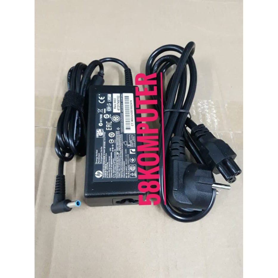Adapter Charger Laptop HP H6Y88AA H6Y89AA H6Y90AA PPP009C PPP012D-S PPP012L-E 19.5V - 3.33A  65W 4.5mm * 3.0mm