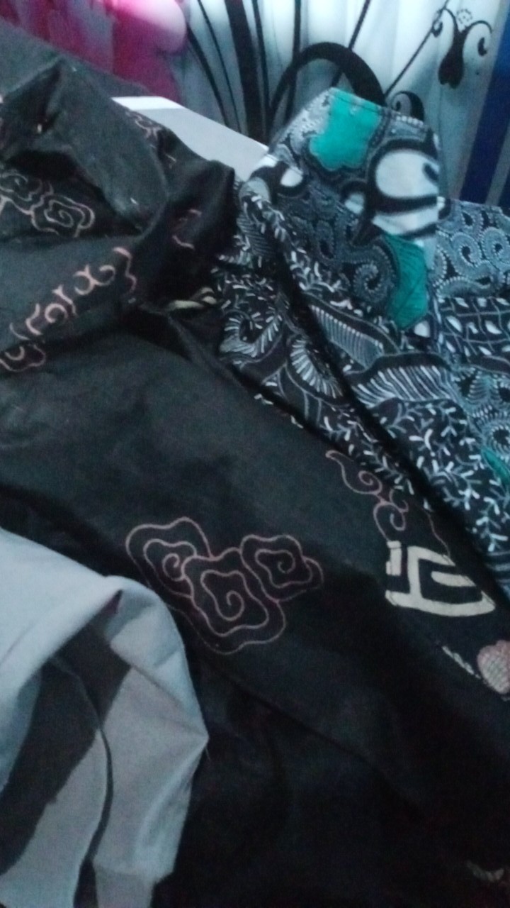 Diskon Mikayla Batik Hrb026 Kenongo Padi Pekalongan M L Xl Xxl Kemeja Batik Pria Murah Modern Grosir
