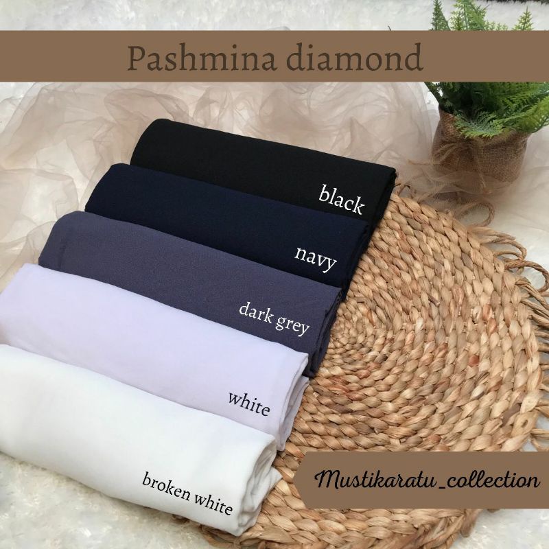 (180cm x 75 cm)JILBAB HIJAB PASHMINA DIAMOND /PASHMINA SABYAN-4