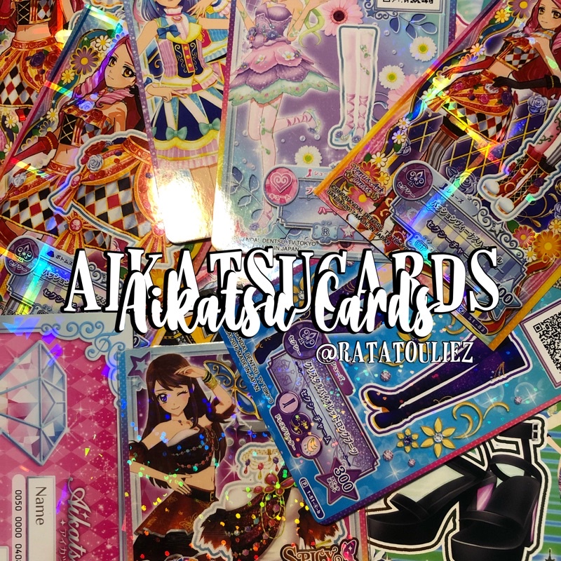 japan aikatsu cards — [aikatsu friends, stars, aikatsu original]