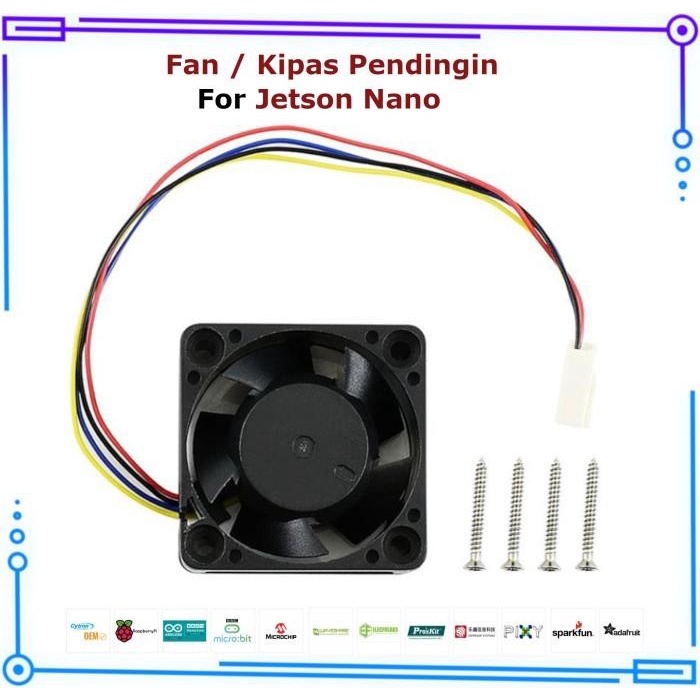 Cooling Fan Kipas Pendingin Nvidia Jetson Nano A02 B01 PWM