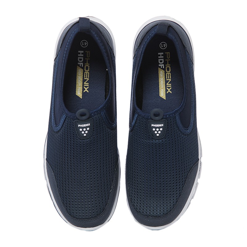 Phoenix Denzel Sepatu Slip On Pria - Navy