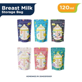 Image of Kantong Asi Gea Baby 120 ml Breastmilk storage bag Geababy 120 ml