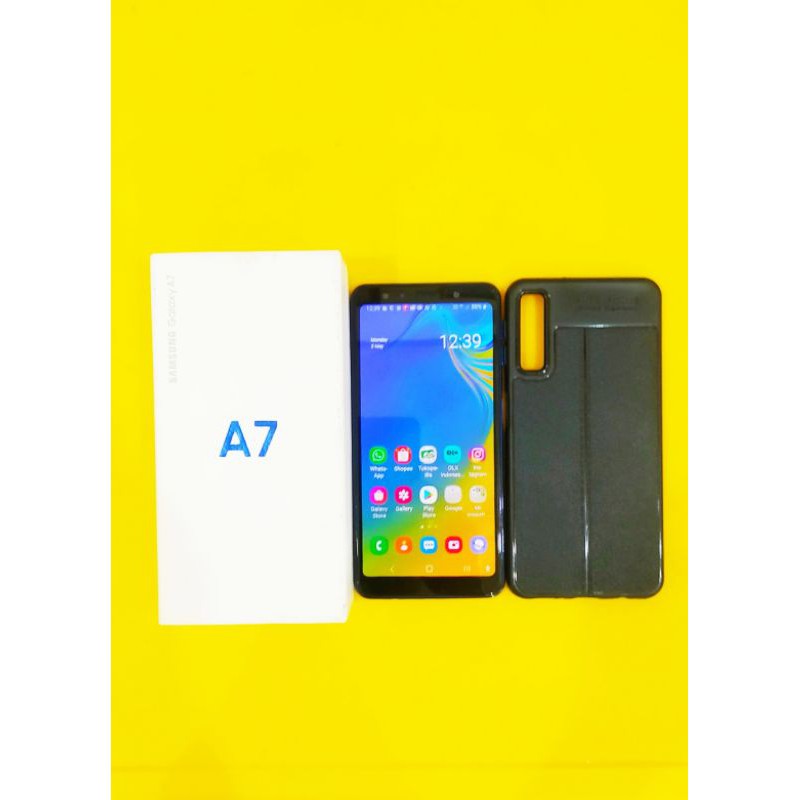 Samsung A7 2018 A750 Bekas Seken Second Mulus Ex SEIN Resmi Orii Fullset