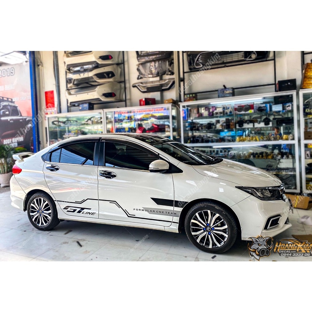 Stiker mobil sedan vios accord city camry civic cutting stiker mobil universal