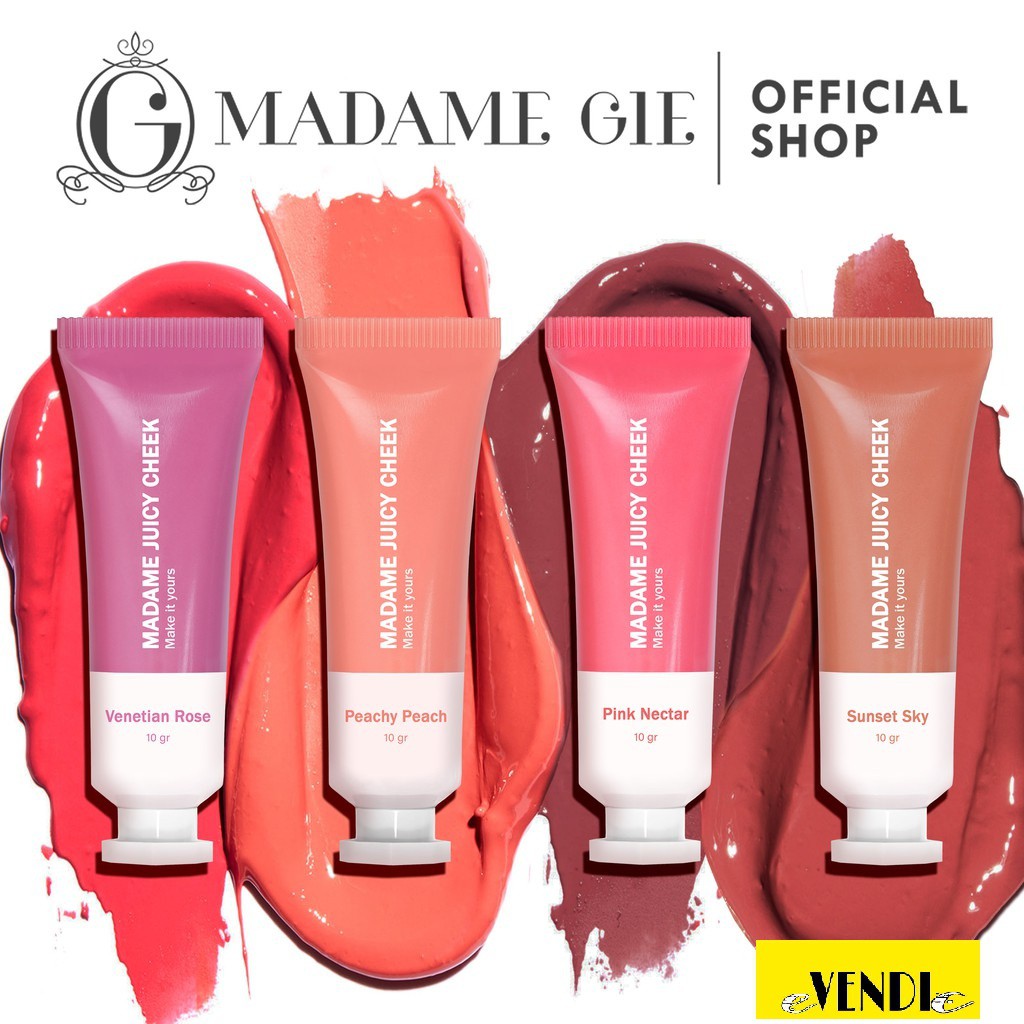 READY Madame Gie Madame Juicy Cheek - Make Up Blush On BPOM