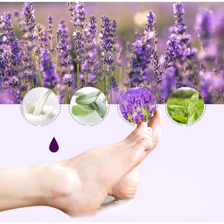 [BISA COD] Masker Kaki Efero Pengelupas Kulit Mati Masker Kaki Pecah Kering Foot Peeling Feet Mask Exfoliating