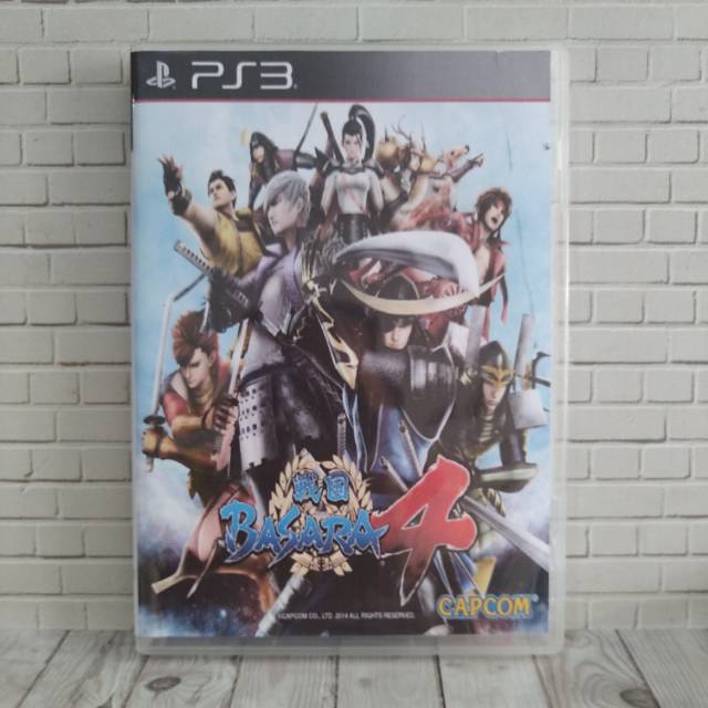 BD CD KASET ORIGINAL PS3 SENGOKU BASARA IV 4 Jpn Bahasa Jepang