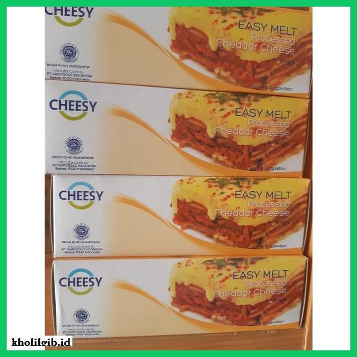 

Ujekujek- Cheesy Easy Melt 500Gr / Melted Cheese/ Keju Easy Melt -Original.