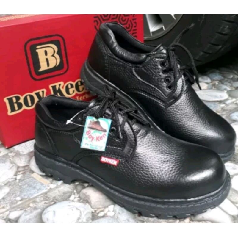 Sepatu septy pria kulit asli boots kulit asli