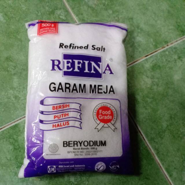 

Garam Refina 500 Gram