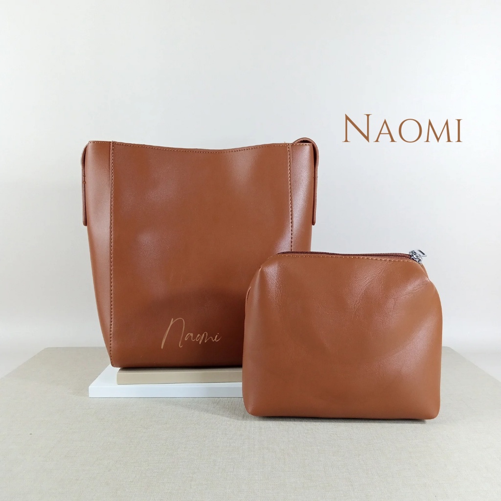 NAOMI -  Fara Hand Bag Wanita - Tas harian - Tas long strap - Tas kerja - Import Tas Kerja Kulit Sintetis - Fashion Bag Wanita - Tas Traveling - Tas Naomi - Naomi Bag