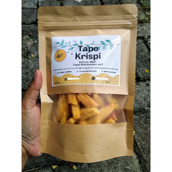 

Tape Krispi - Tape Kress - Peuyeum Krispi 50g