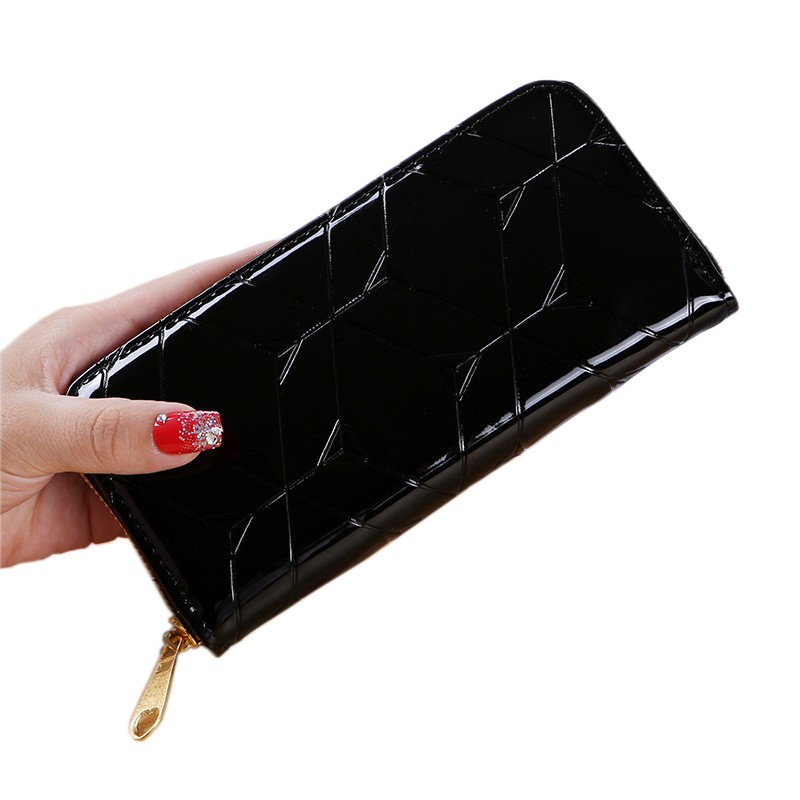 Dompet Cewe Panjang MAISIKE METALIK Korea Women Wanita Long Wallet