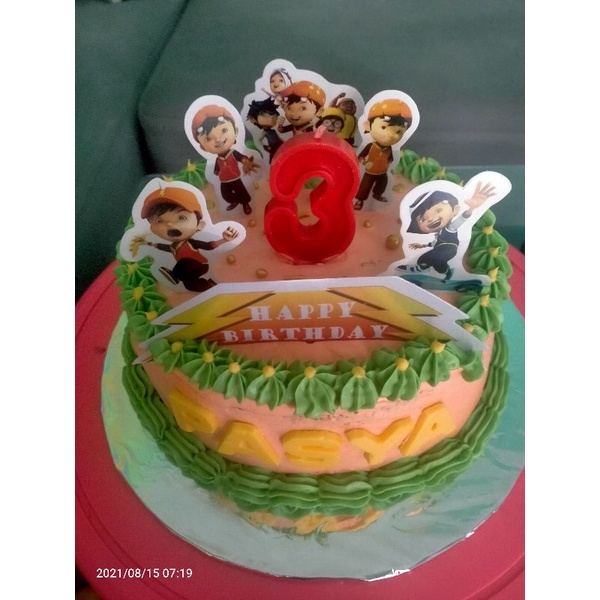 

Kue Ulang Tahun Topper Boboiboy O