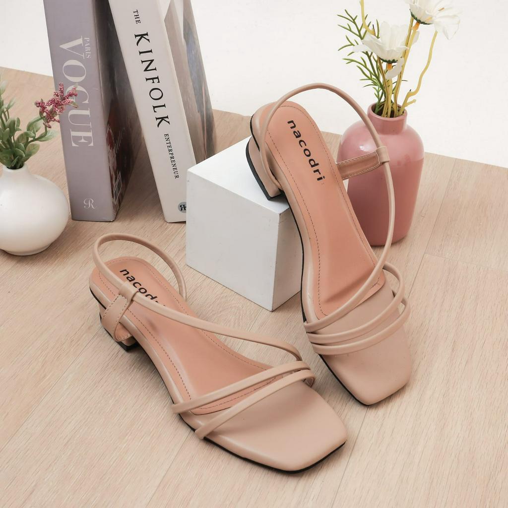 nacodri TALITA sandal tali wanita heels 3cm