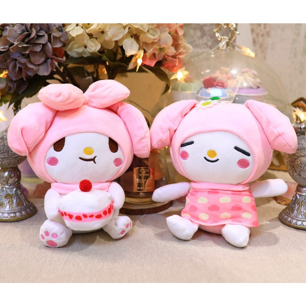 BONEKA MELODY MINI PINK 20CM LUCU IMPOR