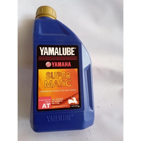 Oli mesin Yamalube super matic 1liter Buat Nmax155, Aerox155 Original
