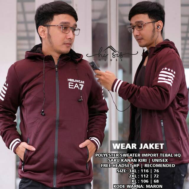 WEAR JAKET FREE HEADSET (UNISEX)