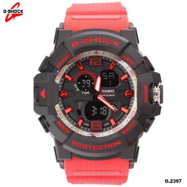 COD✔️ / Bayar Tujuan / Jam Tangan Pria Sporty Casio G-Shock GS-2397 / Ready 9 Warna