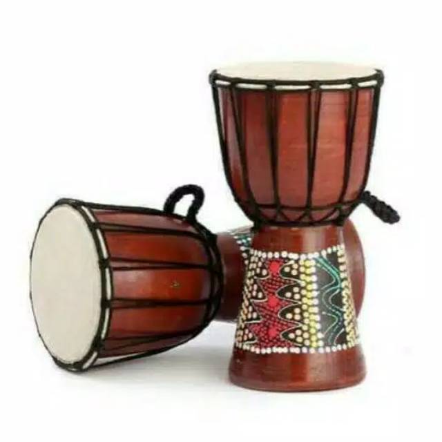 GENDANG ALAT MUSIK JIMBE 30CM mainan anak