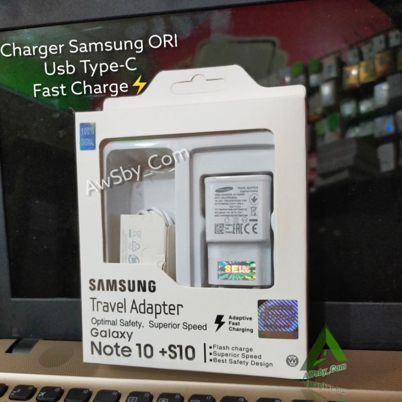 FLASH CHARGER SAMSUNG ORI USB TYPE C FAST CHARGING A3/ A5/ A7 A8/ A8+/ S8/ S8+/ A20S/ A11/ M11