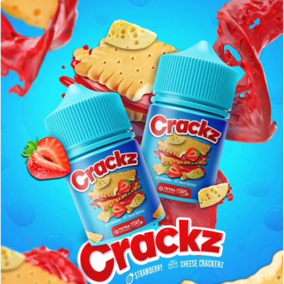 CRACKZ STRAWBERRY 60 MILI