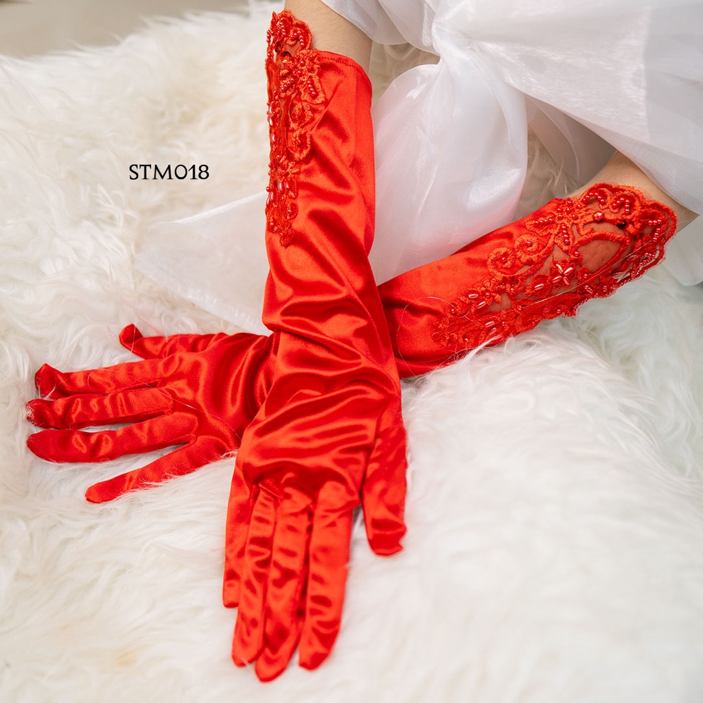 [NEW PRODUCT] BROKAT PESTA PENGANTIN AKSESORIS WEDDING GLOVES STM018