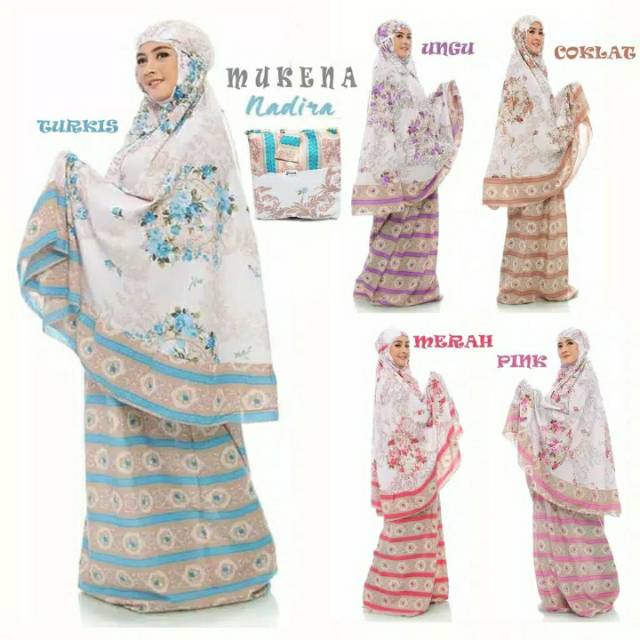 mukena nadira dewasa semi jumbo