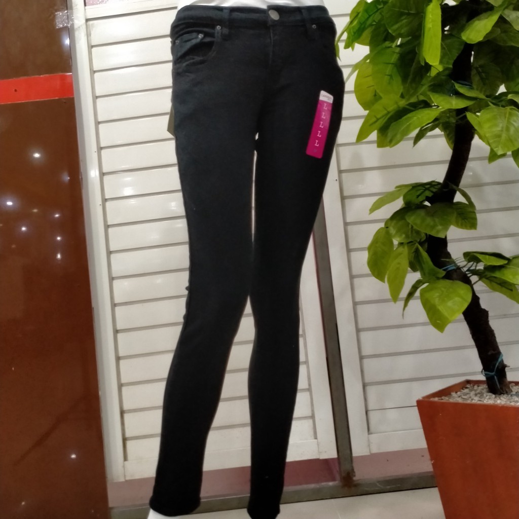 gof CARDINAL GIRL Celana Jeans Black Wanita Cardinal Bawahan Wanita - ECI6005F 01