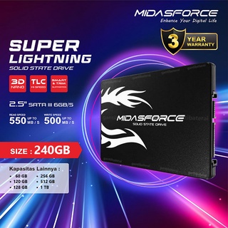 SSD Laptop 240gb SATA 2.5” New
