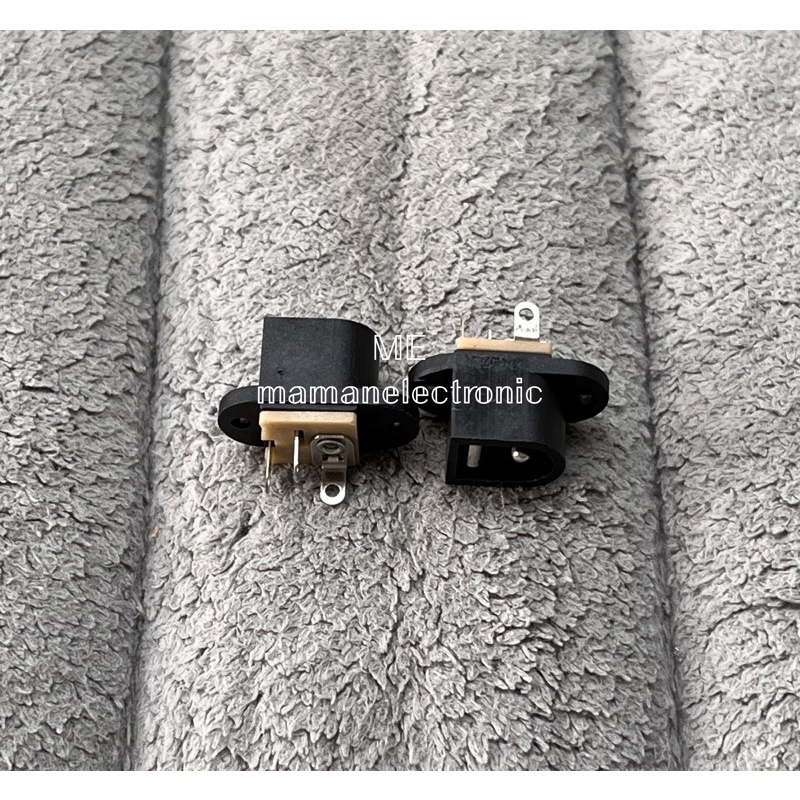 Socket Soket DC 2,1mm × 5,5mm Dip PCB Kontra Jek DC / Soket DC Plastik