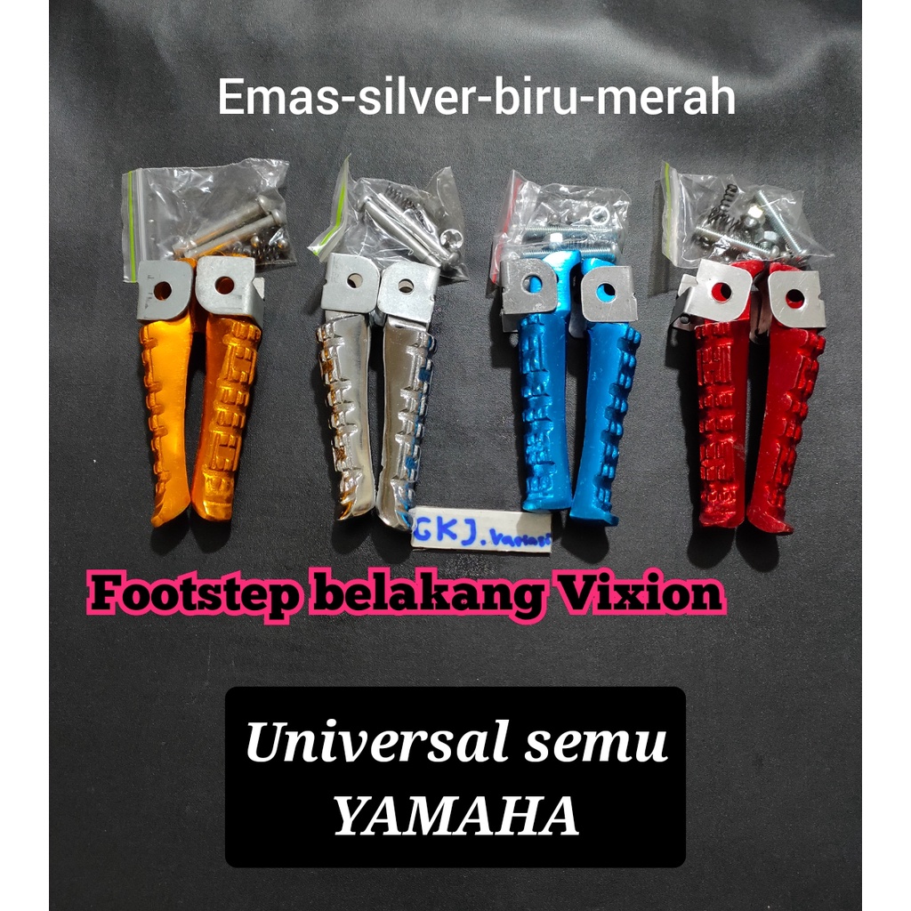 Step Belakang New Vixion Universal Yamaha - Footstep Belakang New Vixion - Step Vixion Universal