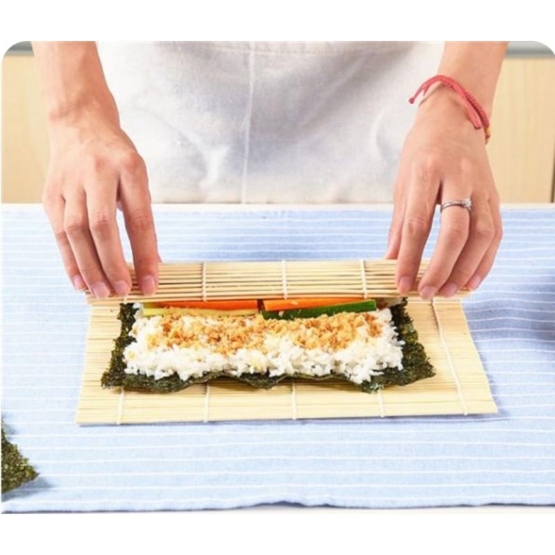 tikar penggulung sushi/sushi mat/tikar bambu