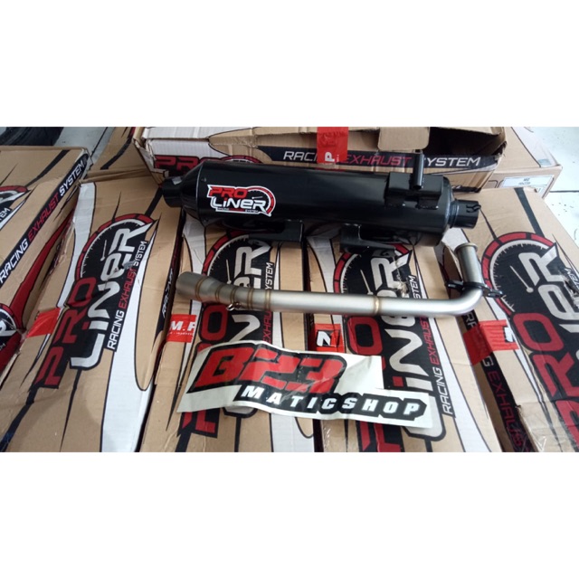 knalpot proliner vario 125 vario 150 leher