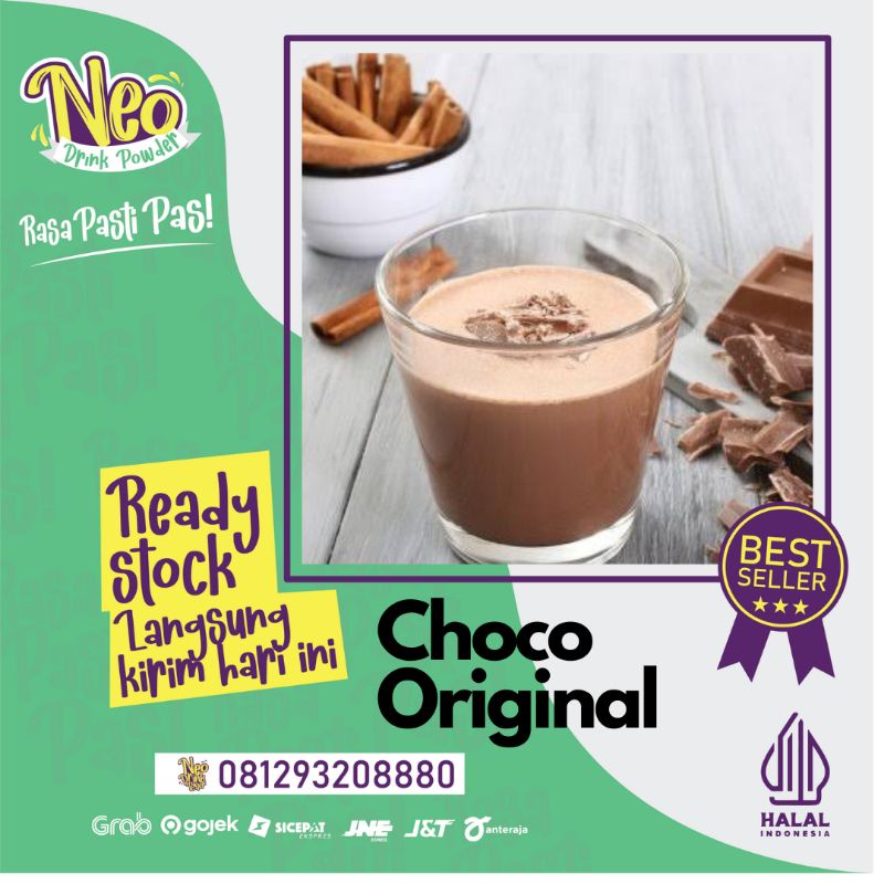 

Bubuk Minuman Rasa Choco Original 1 Kg/ Choco Original Powder /Bubuk Choco Original /Serbuk Choco Original 1 Kg