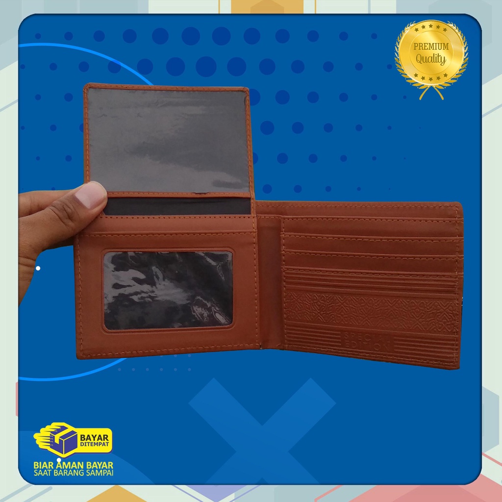 best seller! Dompet lipat cowok amt distro Bahan sintetik