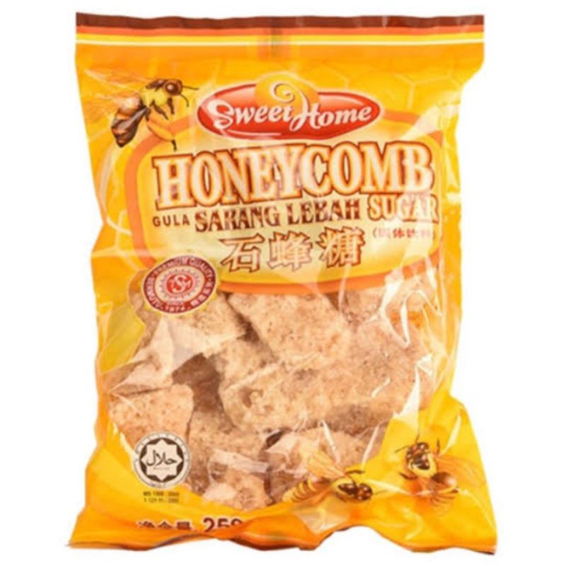 

sweet home gula sarang lebah / honeycomb / gula batu madu @250gram