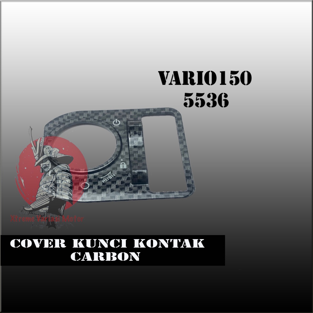 Cover kunci kontak carbon import motor all nmax new , vario 150 , all aerox